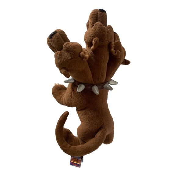 Harry Potter Fluffy stuffed animal plush three headed dog cool creepy wizard - Picture 4 of 8